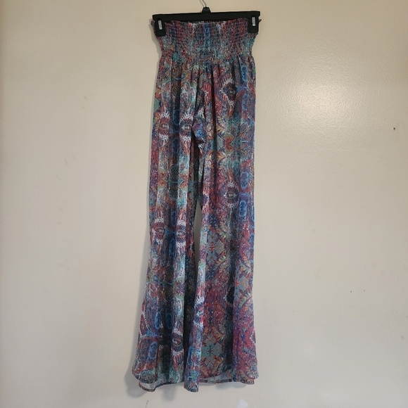 Show Me Your Mumu Roberts Party Pants Multicolor Print Size XS - Picture 4 of 10